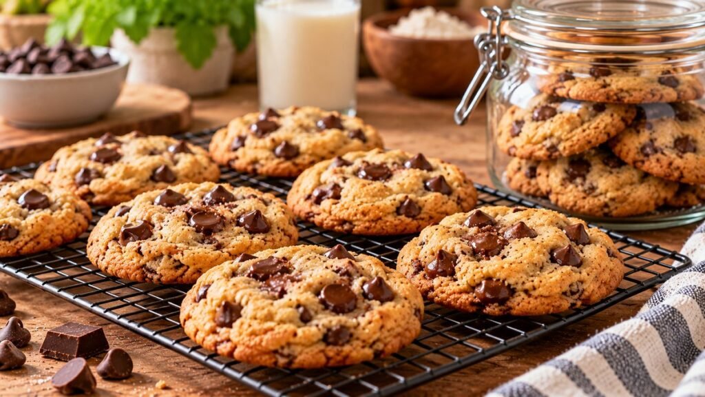 Soft and Chewy Chocolate Chip Cookies - chart illustration
