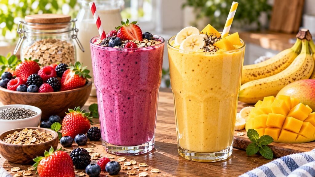 Easy Homemade Smoothie Recipes for Breakfast
