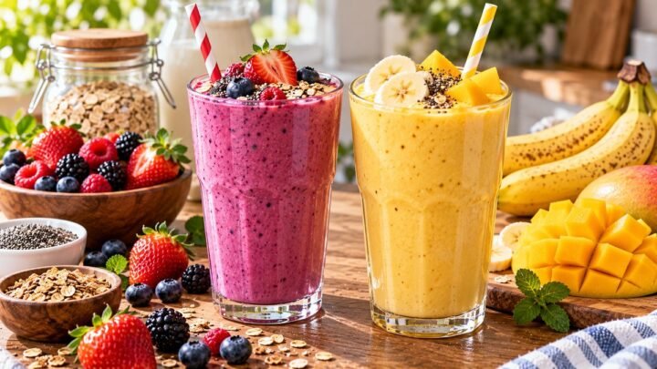 Easy Homemade Smoothie Recipes for Breakfast
