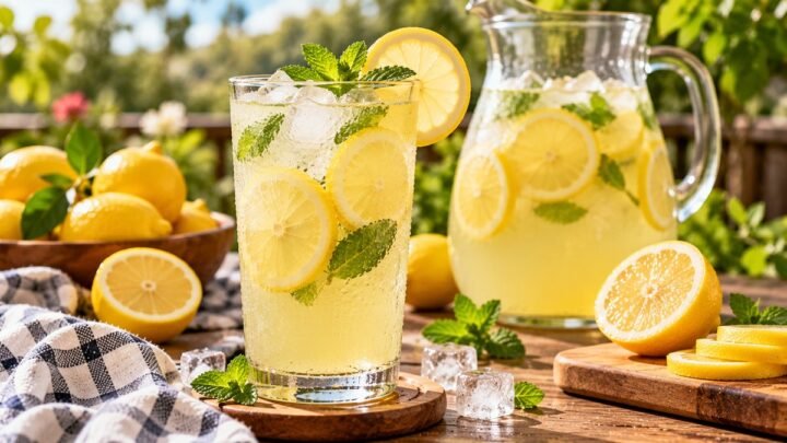 Simple Homemade Lemonade (Classic and Variations)